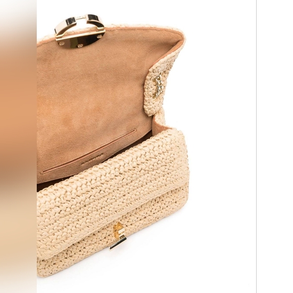 SANDRO Yza woven shoulder bag - Picture 4 of 9